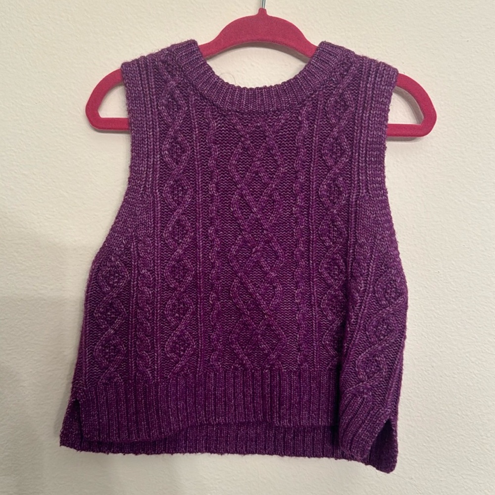 Girls Zara sweater vest